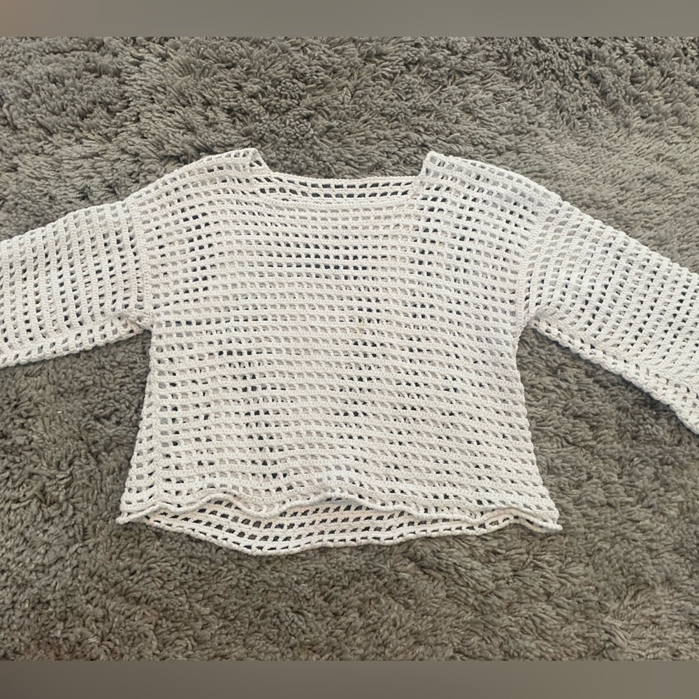 Super cool 3/4 sleep knit top